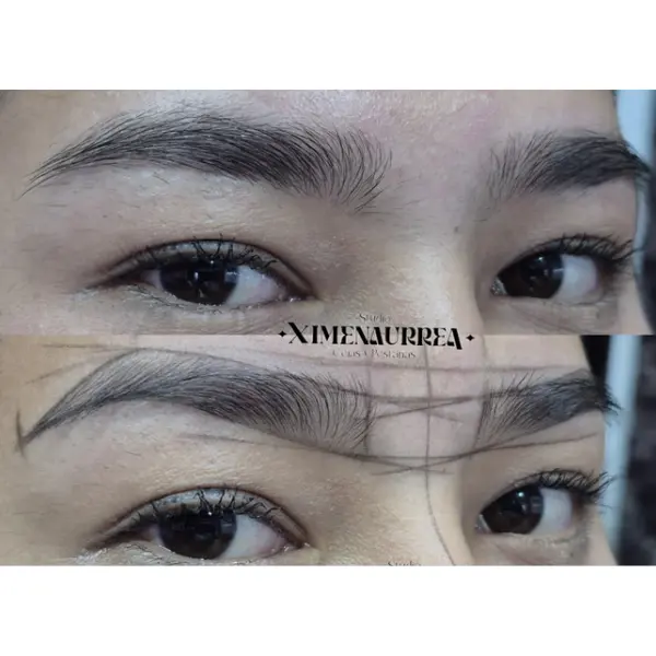 Depilación de cejas con cera para un acabado definido y natural